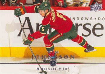 #353 Kim Johnsson - Minnesota Wild - 2008-09 Upper Deck Hockey