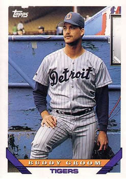 #353 Buddy Groom - Detroit Tigers - 1993 Topps Baseball