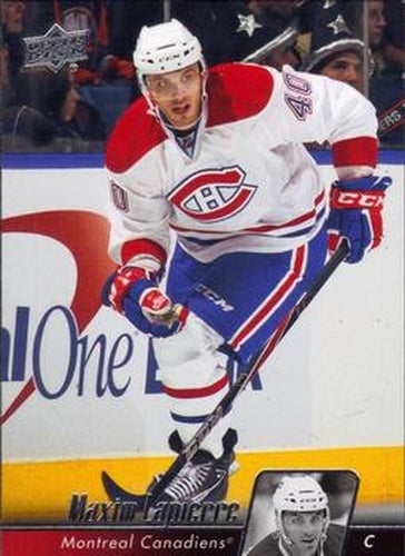 #353 Maxim Lapierre - Montreal Canadiens - 2010-11 Upper Deck Hockey