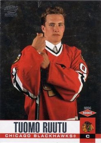 #353 Tuomo Ruutu - Chicago Blackhawks - 2003-04 Pacific Hockey