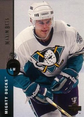 #353 Maxim Bets - Anaheim Mighty Ducks - 1994-95 Upper Deck Hockey