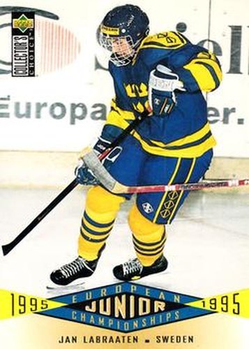 #353 Jan Labraaten - Sweden - 1995-96 Collector's Choice Hockey