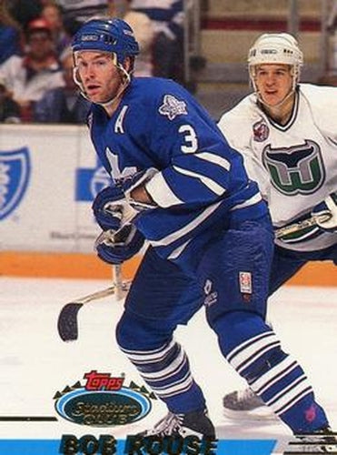 #353 Bob Rouse - Toronto Maple Leafs - 1993-94 Stadium Club Hockey