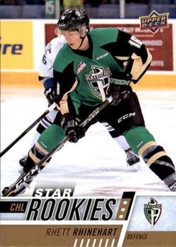 #353 Rhett Rhinehart - Prince Albert Raiders - 2017-18 Upper Deck CHL Hockey