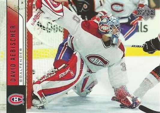 #353 David Aebischer - Montreal Canadiens - 2006-07 Upper Deck Hockey