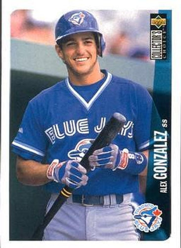 #353 Alex Gonzalez - Toronto Blue Jays - 1996 Collector's Choice Baseball