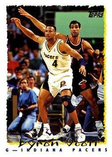 #353 Byron Scott - Indiana Pacers - 1994-95 Topps Basketball