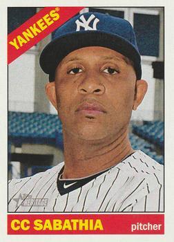 #353 CC Sabathia - New York Yankees - 2015 Topps Heritage Baseball