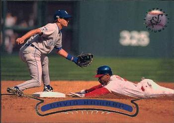 #353 David Howard - Kansas City Royals - 1996 Stadium Club Baseball