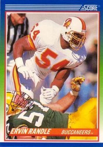 #353 Ervin Randle - Tampa Bay Buccaneers - 1990 Score Football