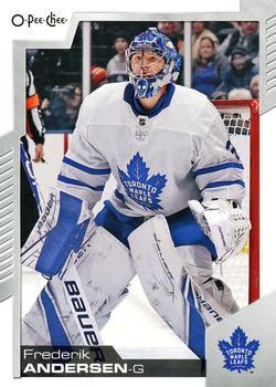 #353 Frederik Andersen - Toronto Maple Leafs - 2020-21 O-Pee-Chee Hockey