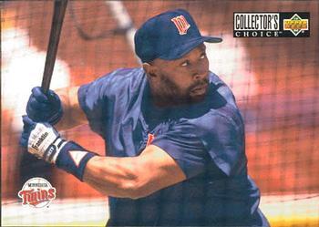 #353 Kirby Puckett - Minnesota Twins - 1994 Collector's Choice Baseball