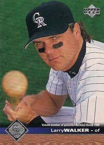 #353 Larry Walker - Colorado Rockies - 1997 Upper Deck Baseball