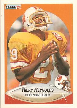 #353 Ricky Reynolds - Tampa Bay Buccaneers - 1990 Fleer Football