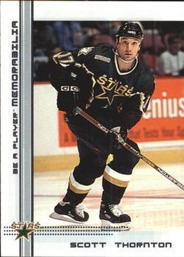 #353 Scott Thornton - Dallas Stars - 2000-01 Be a Player Memorabilia Hockey