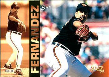 #353 Sid Fernandez - Baltimore Orioles - 1994 Select Baseball