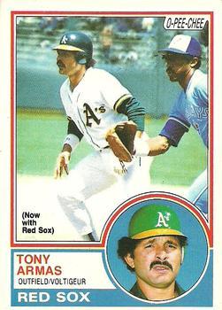 #353 Tony Armas - Boston Red Sox - 1983 O-Pee-Chee Baseball