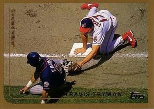 #353 Travis Fryman - Cleveland Indians - 1999 Topps Baseball
