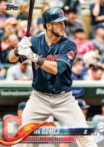 #353 Yan Gomes - Cleveland Indians - 2018 Topps Baseball