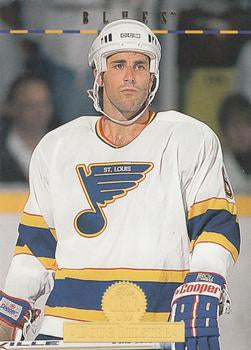 #353 Doug Lidster - St. Louis Blues - 1994-95 Leaf Hockey