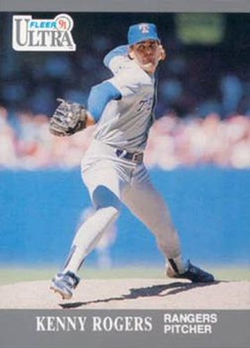 #353 Kenny Rogers - Texas Rangers - 1991 Ultra Baseball