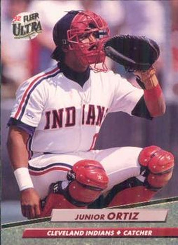 #353 Junior Ortiz - Cleveland Indians - 1992 Ultra Baseball