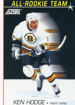 #353 Ken Hodge - Boston Bruins - 1991-92 Score American Hockey