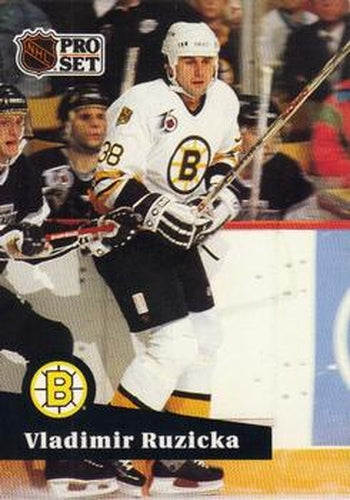 #353 Vladimir Ruzicka - 1991-92 Pro Set Hockey