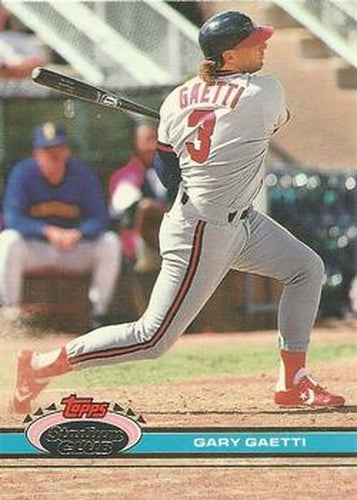 #353 Gary Gaetti - California Angels - 1991 Stadium Club Baseball
