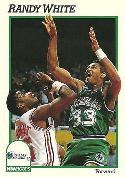 #353 Randy White - Dallas Mavericks - 1991-92 Hoops Basketball
