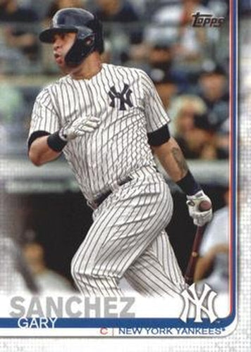 #353a Gary Sanchez - New York Yankees - 2019 Topps Baseball