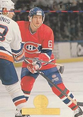 #354 Oleg Petrov - Montreal Canadiens - 1994-95 Leaf Hockey