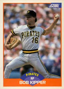 #354 Bob Kipper - Pittsburgh Pirates - 1989 Score Baseball