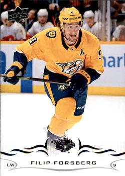 #354 Filip Forsberg - Nashville Predators - 2018-19 Upper Deck Hockey