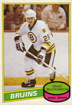 #354 Brad McCrimmon - Boston Bruins - 1980-81 O-Pee-Chee Hockey
