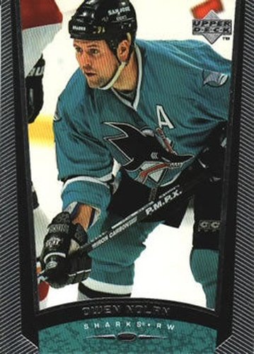 #354 Owen Nolan - San Jose Sharks - 1998-99 Upper Deck Hockey