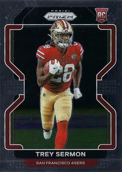 #354 Trey Sermon - San Francisco 49ers - 2021 Panini Prizm Football