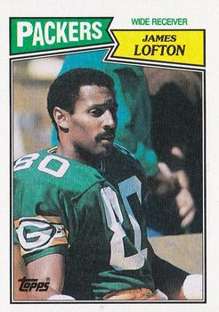 #354 James Lofton - Green Bay Packers - 1987 Topps Football