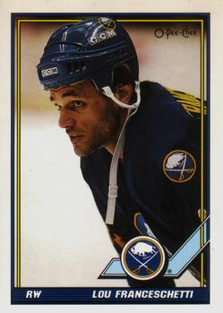 #354 Lou Franceschetti - Buffalo Sabres - 1991-92 O-Pee-Chee Hockey