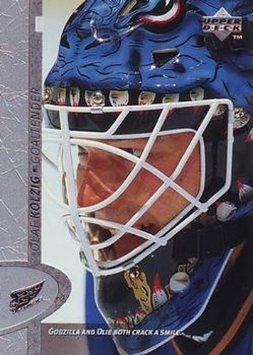 #354 Olaf Kolzig - Washington Capitals - 1996-97 Upper Deck Hockey