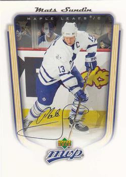 #354 Mats Sundin - Toronto Maple Leafs - 2005-06 Upper Deck MVP Hockey