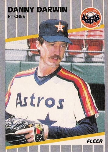 #354 Danny Darwin - Houston Astros - 1989 Fleer Baseball