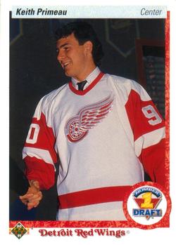 #354 Keith Primeau - Detroit Red Wings - 1990-91 Upper Deck Hockey