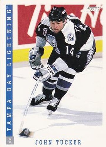 #354 John Tucker - Tampa Bay Lightning - 1993-94 Score Canadian Hockey