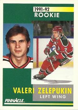 #354 Valeri Zelepukin - New Jersey Devils - 1991-92 Pinnacle Hockey