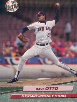 #354 Dave Otto - Cleveland Indians - 1992 Ultra Baseball