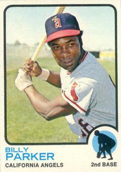 #354 Billy Parker - California Angels - 1973 Topps Baseball