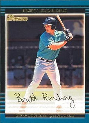 #354 Brett Roneberg - Florida Marlins - 2002 Bowman Baseball