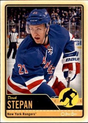 #354 Derek Stepan - New York Rangers - 2012-13 O-Pee-Chee Hockey