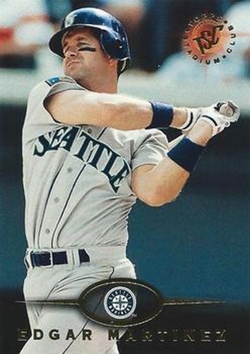 #354 Edgar Martinez - Seattle Mariners - 1995 Stadium Club Baseball